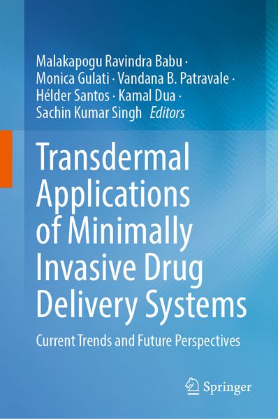 Produktbild: Transdermal Applications of Minimally Invasive Drug Delivery Systems