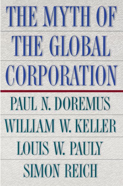 Produktbild: The Myth of the Global Corporation