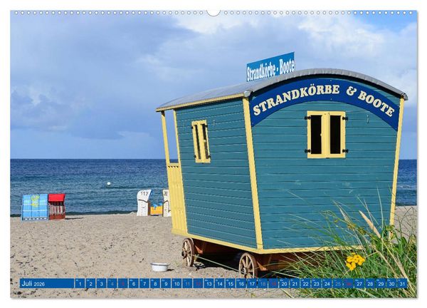 Produktbild: Ferien in Hohwacht (hochwertiger Premium Wandkalender 2026 DIN A2 quer), Kunstdruck in Hochglanz