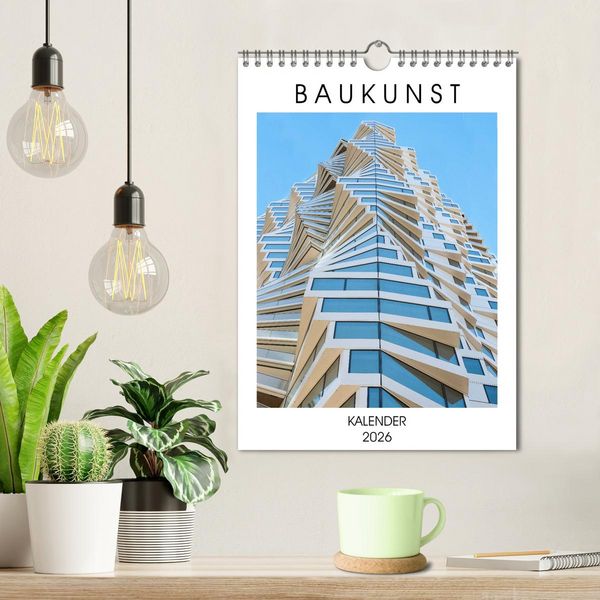 Produktbild: Baukunst (Wandkalender 2026 DIN A4 hoch), CALVENDO Monatskalender