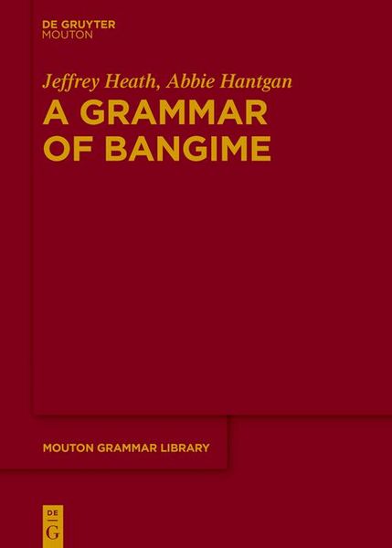 Produktbild: A Grammar of Bangime