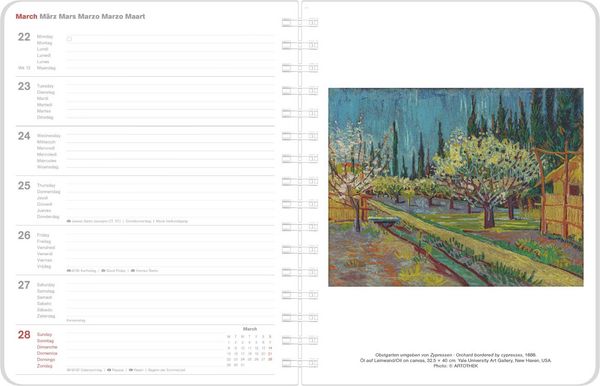 Produktbild: Vincent van Gogh Diary 2027
