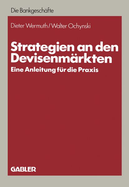 Produktbild: Strategien an den Devisenm&auml;rkten