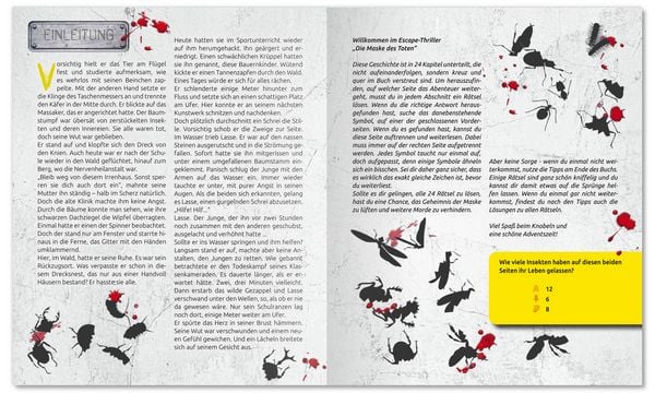 Produktbild: Escape-Adventskalender - Die Maske des Toten