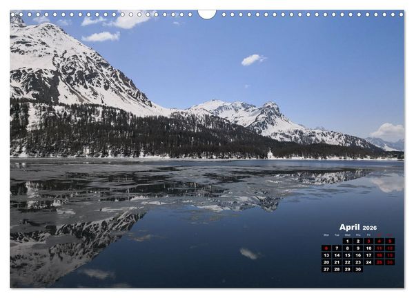 Produktbild: Engadine 2026 - Nature and landscapes (Wall Calendar 2026 DIN A3 landscape), CALVENDO 12 Month Wall Calendar
