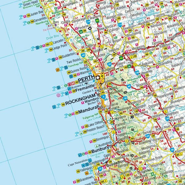 Produktbild: freytag & berndt Stra&szlig;enkarte Australien 1:3 Mio.