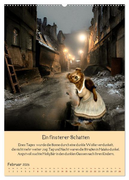 Produktbild: Abenteuer in Malako (hochwertiger Premium Wandkalender 2026 DIN A2 hoch), Kunstdruck in Hochglanz