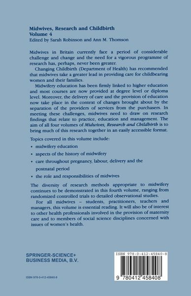 Produktbild: Midwives, Research and Childbirth