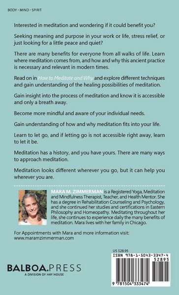 Produktbild: How To Meditate And Why