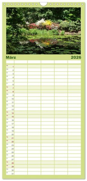 Produktbild: Familienplaner 2026 - Bad Sassendorf mit 5 Spalten (Wandkalender, 21 x 45 cm) CALVENDO