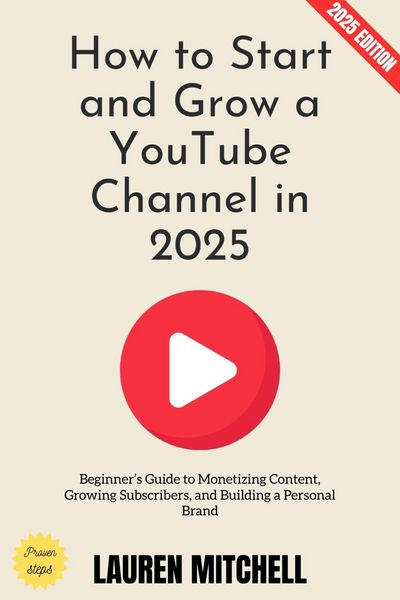Produktbild: How to Start and Grow a YouTube Channel in 2025: