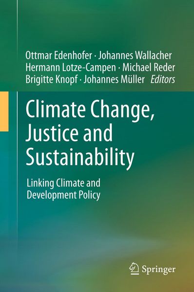 Produktbild: Climate Change, Justice and Sustainability