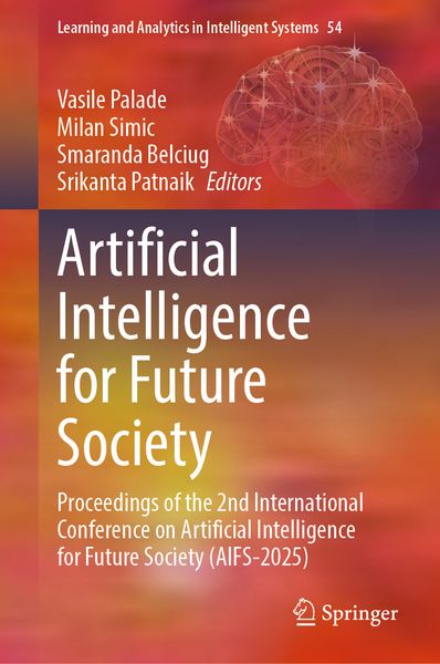 Produktbild: Artificial Intelligence for Future Society