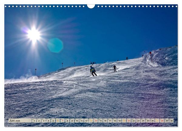 Produktbild: Skifahren - so sch&ouml;n (Wandkalender 2026 DIN A3 quer), CALVENDO Monatskalender