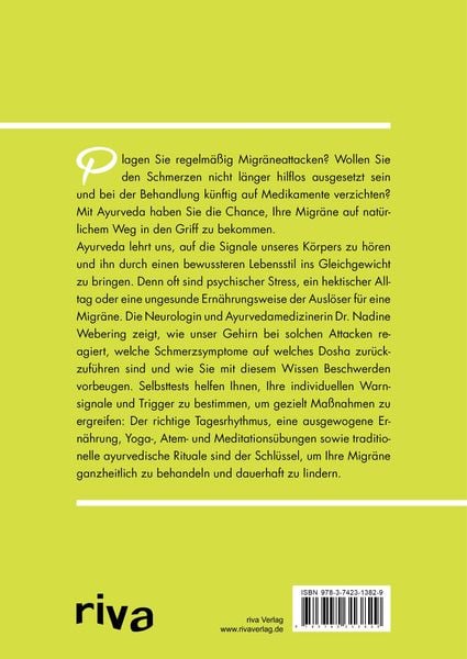 Produktbild: Migr&auml;ne nat&uuml;rlich behandeln mit Ayurveda