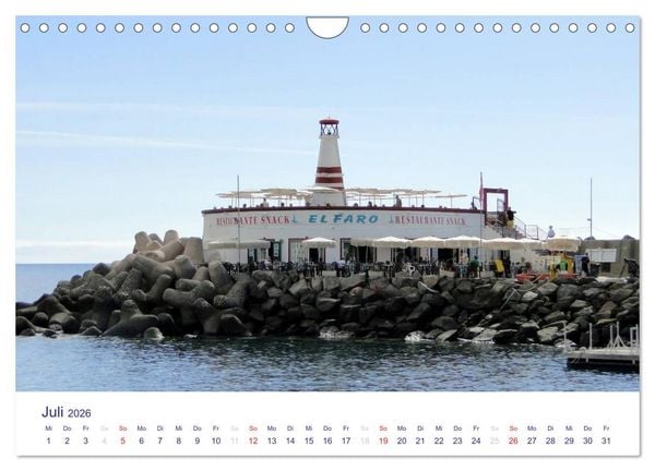 Produktbild: Die Canarischen Inseln - Gran Canaria (Wandkalender 2026 DIN A4 quer), CALVENDO Monatskalender
