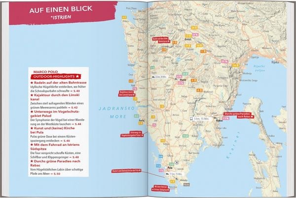 Produktbild: MARCO POLO OUTDOOR GUIDE Reisef&uuml;hrer Kroatische K&uuml;ste