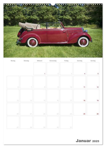 Produktbild: Mercedes Benz 170 SCB (hochwertiger Premium Wandkalender 2025 DIN A2 hoch), Kunstdruck in Hochglanz