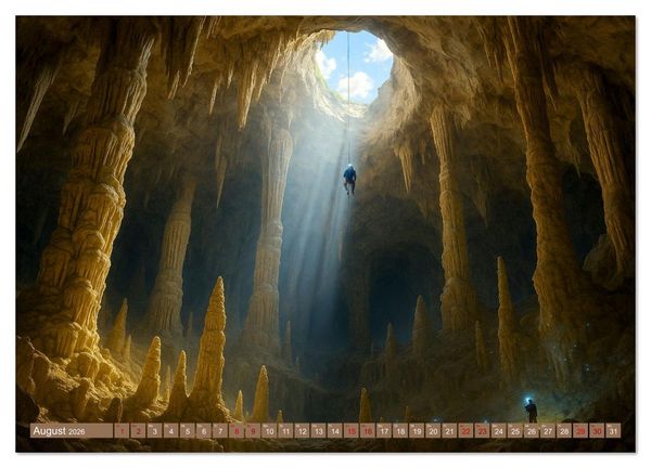 Produktbild: Kathedralen aus Ehrfurcht und Stille (hochwertiger Premium Wandkalender 2026 DIN A2 quer), Kunstdruck in Hochglanz