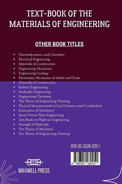 Produktbild: TextBook of the Materials of Engineering