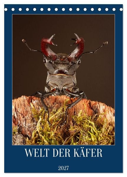 Produktbild: Welt der K&auml;fer (Tischkalender 2027 DIN A5 hoch), CALVENDO Monatskalender