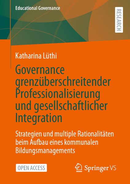 Produktbild: Governance grenz&uuml;berschreitender Professionalisierung und gesellschaftlicher Integration