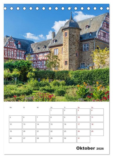 Produktbild: Idstein - Fachwerktraum im Herzen des Taunus (Tischkalender 2026 DIN A5 hoch), CALVENDO Monatskalender