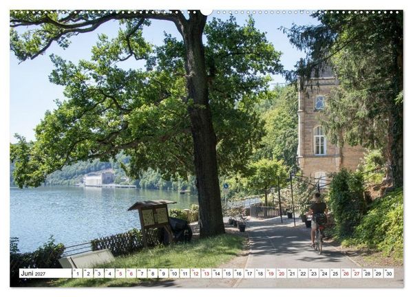 Produktbild: Ruhrtal mit Lennetal - Radland Deutschland (Wandkalender 2027 DIN A2 quer), CALVENDO Monatskalender