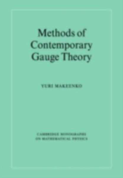 Produktbild: Methods of Contemporary Gauge Theory