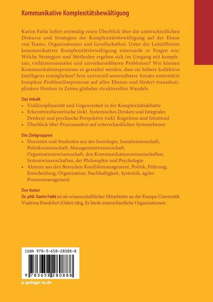 Produktbild: Kommunikative Komplexit&auml;tsbew&auml;ltigung