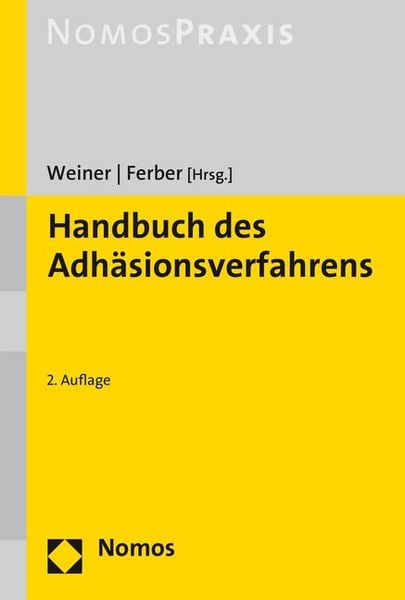Produktbild: Handbuch des Adh&auml;sionsverfahrens