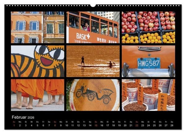 Produktbild: Colours (hochwertiger Premium Wandkalender 2026 DIN A2 quer), Kunstdruck in Hochglanz