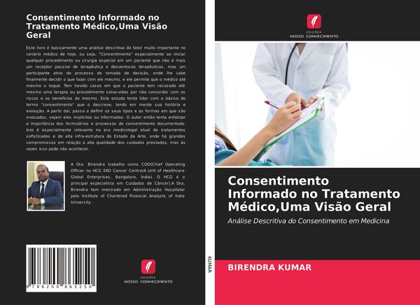 Produktbild: Consentimento Informado no Tratamento M&eacute;dico,Uma Vis&atilde;o Geral