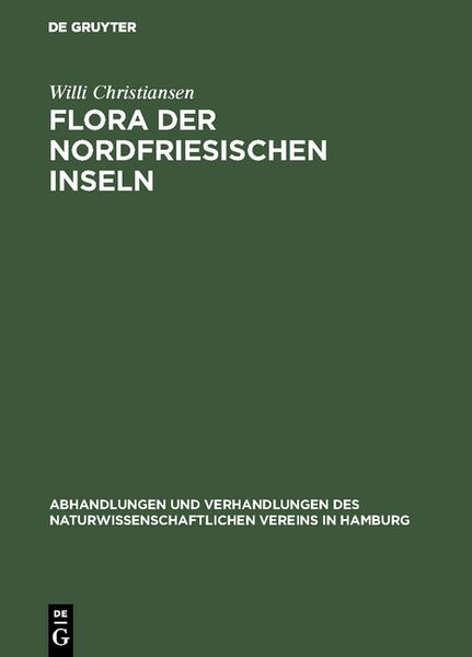 Produktbild: Flora der Nordfriesischen Inseln