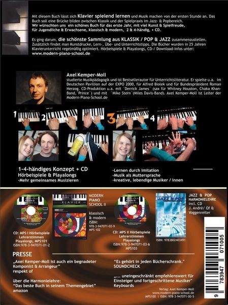 Produktbild: Modern Piano School 1 / Klavierschule
