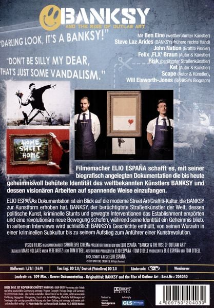 Produktbild: Banksy and the Rise of Outlaw Art