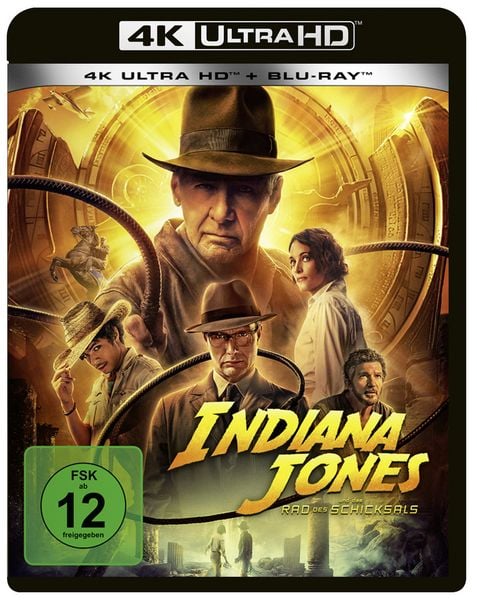 Indiana Jones und das Rad des Schicksals (4K Ultra HD) (+ Blu-ray), Blu-ray 4K