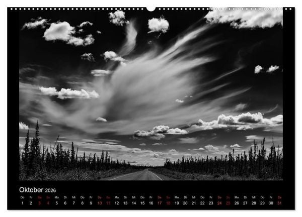 Produktbild: Soultouch - Schwarzwei&szlig; Landschaften, die die Seele ber&uuml;hren (Wandkalender 2026 DIN A2 quer), CALVENDO Monatskalender