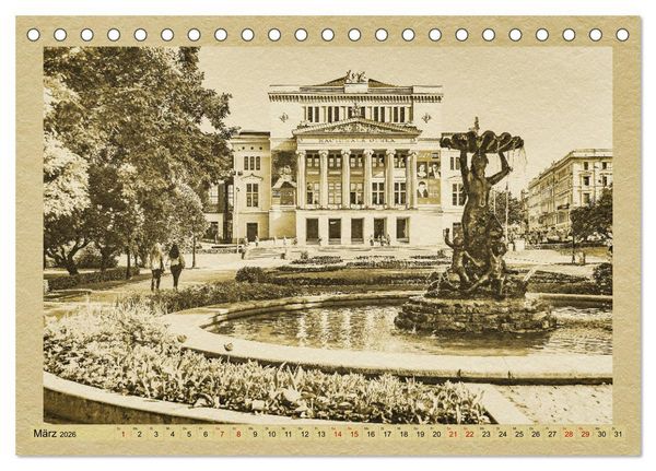 Produktbild: Das Baltikum - Ein Kalender im Zeitungsstil (Tischkalender 2026 DIN A5 quer), CALVENDO Monatskalender