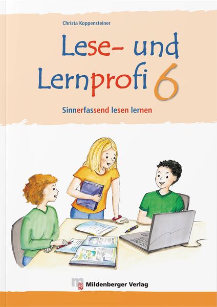 Lese- und Lernprofi 6 – Arbeitsheft – silbierte Ausgabe, Taschenbuch von Christa Koppensteiner, Mildenberger Verlag GmbH, 978-3-619-64640-1