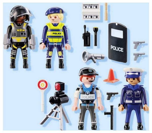 Produktbild: Playmobil® ACT!ON HEROES Figurenset Polizei 71730