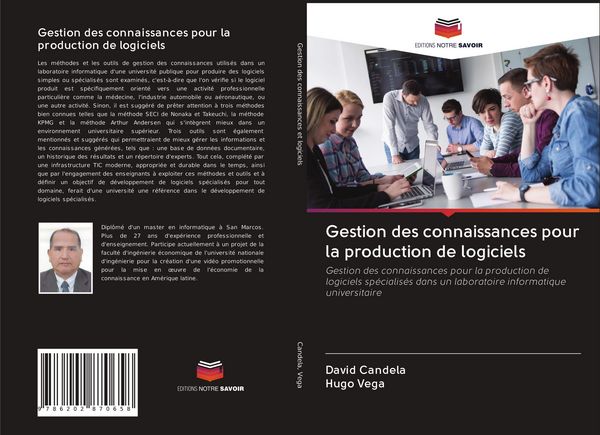 Produktbild: Gestion des connaissances pour la production de logiciels