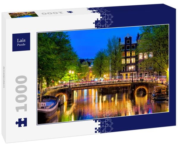 Produktbild: Lais Puzzle Amsterdam 1000 Teile