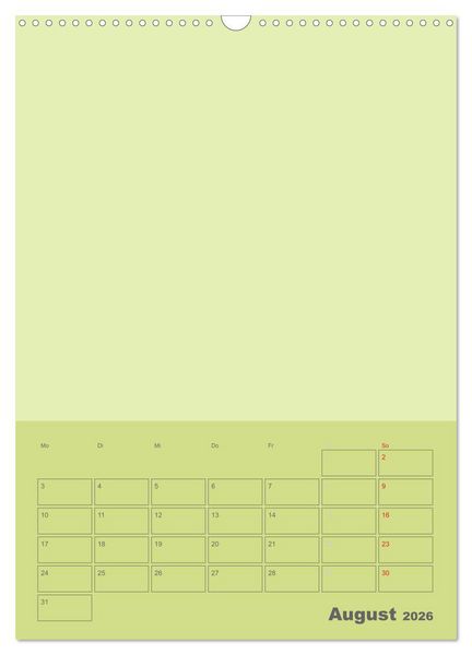 Produktbild: Bastel Terminkalender (Wandkalender 2026 DIN A3 hoch), CALVENDO Monatskalender