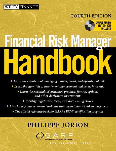 Produktbild: Financial Risk Manager Handbook