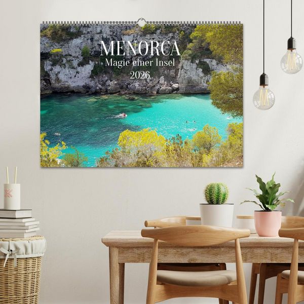 Produktbild: MENORCA Magie einer Insel (Wandkalender 2026 DIN A2 quer), CALVENDO Monatskalender