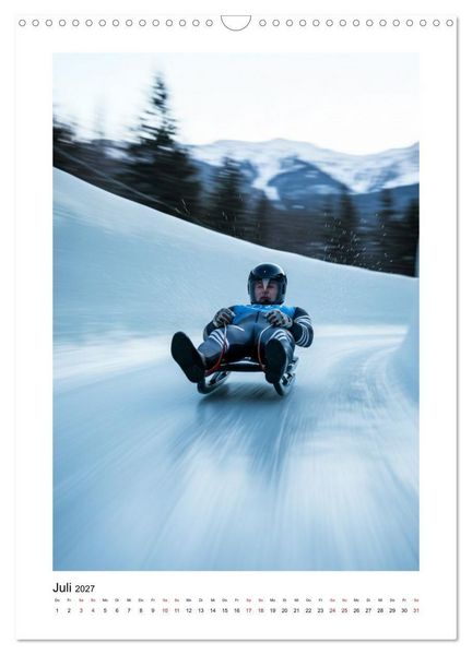 Produktbild: Wintersport Adrenalin (Wandkalender 2027 DIN A3 hoch), CALVENDO Monatskalender