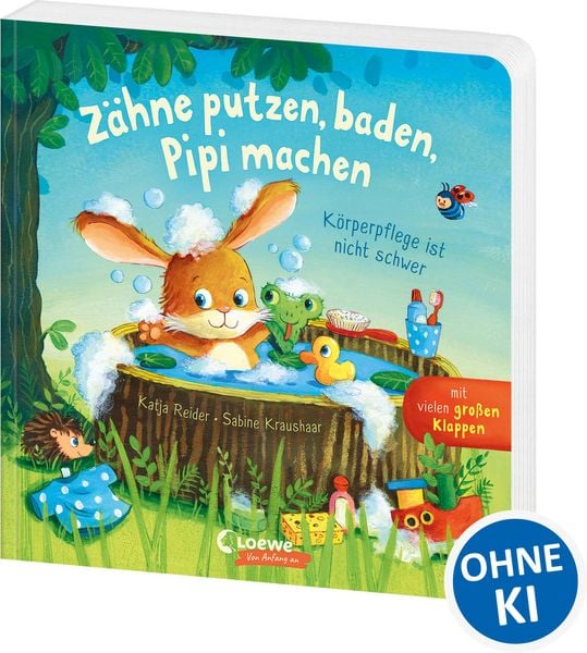 Produktbild: Z&auml;hne putzen, baden, Pipi machen - K&ouml;rperpflege ist nicht schwer