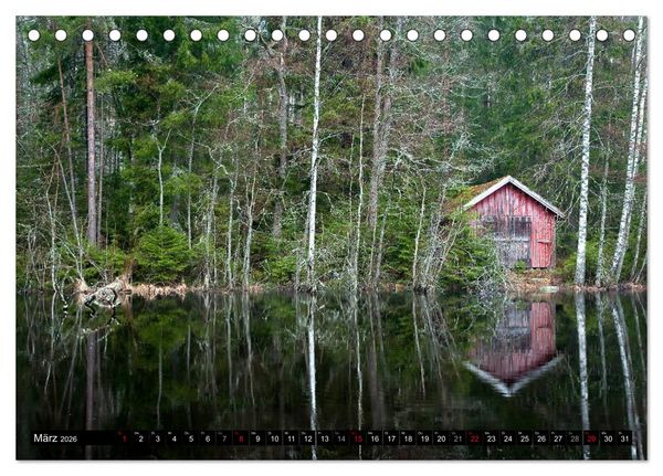 Produktbild: S&uuml;dliches Finnland (Tischkalender 2026 DIN A5 quer), CALVENDO Monatskalender