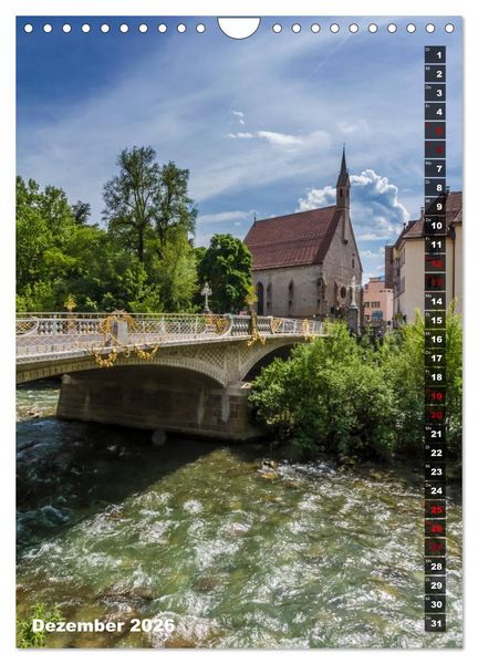 Produktbild: Stadtherz MERAN (Wandkalender 2026 DIN A4 hoch), CALVENDO Monatskalender